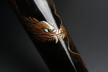 Load image into Gallery viewer, ShiZen Dragon&#39;s Descent Taka-maki-e on Ranga M4C Fountain Pen