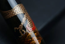 Load image into Gallery viewer, ShiZen Dragon&#39;s Descent Taka-maki-e on Ranga M4C Fountain Pen