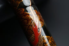 Load image into Gallery viewer, ShiZen Dragon&#39;s Descent Taka-maki-e on Ranga M4C Fountain Pen