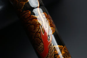 ShiZen Dragon's Descent Taka-maki-e on Ranga M4C Fountain Pen
