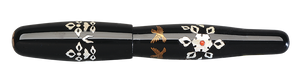Danitrio Kamon Maki-E on Hyotan Fountain Pen Closed