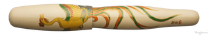 Danitrio Phoenix Maki-E w/ White Background on Hyotan Fountain Pen