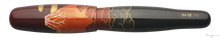 Load image into Gallery viewer, Danitrio Red Mt. Fuji Maki-E on Hyotan Fountain Pen