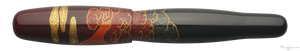 Danitrio Red Mt. Fuji Maki-E on Hyotan Fountain Pen
