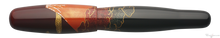Load image into Gallery viewer, Danitrio Red Mt. Fuji Maki-E on Hyotan Fountain Pen