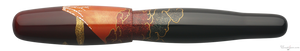 Danitrio Red Mt. Fuji Maki-E on Hyotan Fountain Pen