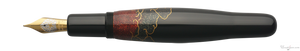 Danitrio Red Mt. Fuji Maki-E on Hyotan Fountain Pen