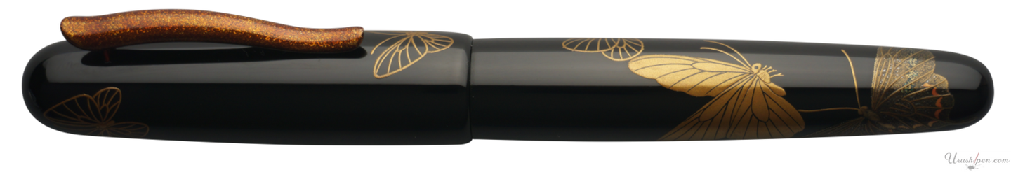 Danitrio Chocho Butterfly Maki-E on Takumi Fountain Pen