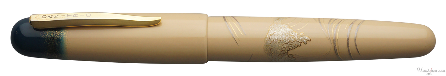 Danitrio Silver Waves Maki-E on Takumi Fountain Pen