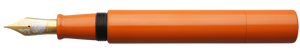 Danitrio Roiro-migaki in Orange on Genkai Fountain Pen