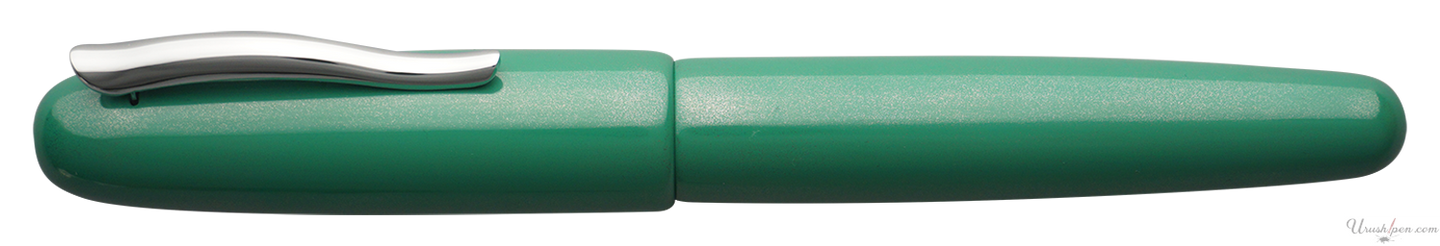 Danitrio Roiro-migaki in Mint Green on Takumi Fountain Pen