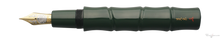Load image into Gallery viewer, Danitrio Roiro-migaki in Green on Bamboo Story Fountain Pen