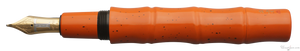 Danitrio Roiro-migaki in Orange on Bamboo Story Fountain Pen
