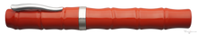 Load image into Gallery viewer, Danitrio Roiro-migaki in Red on Bamboo Story Fountain Pen