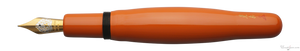 Danitrio Roiro-migaki in Orange on Hyotan Fountain Pen