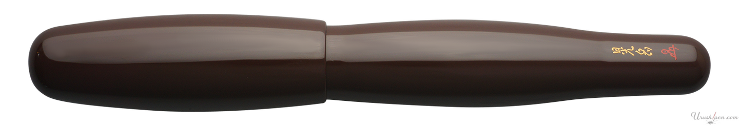 Danitrio Roiro-migaki in Dark Wine on Hyotan Fountain Pen