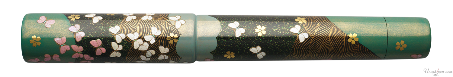 Danitrio Sakura Chirashi Cherry Blossoms on Sho-Genkai Fountain Pen