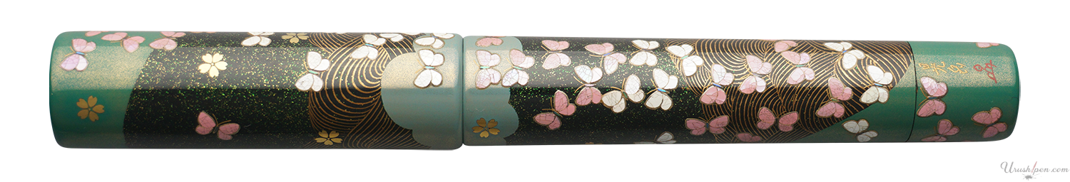 Danitrio Sakura Chirashi Cherry Blossoms on Sho-Genkai Fountain Pen