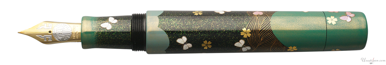 Danitrio Sakura Chirashi Cherry Blossoms on Sho-Genkai Fountain Pen