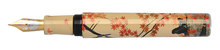 Load image into Gallery viewer, Danitrio Maple Makie-E on Sho-Genkai Fountain Pen Open