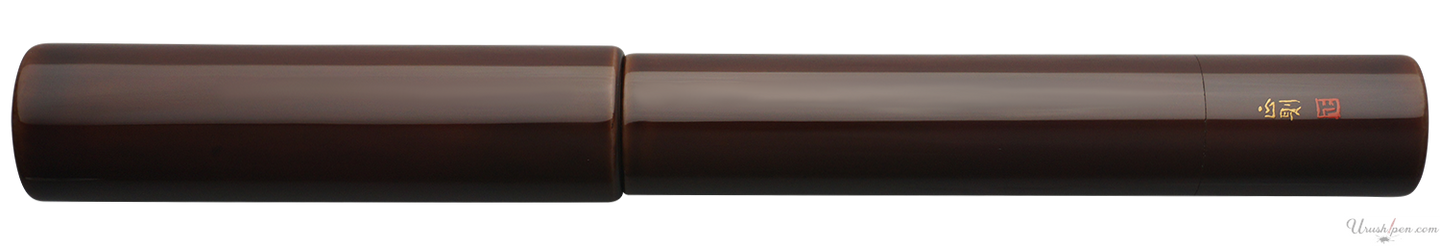 Danitrio Tame-Nuri in Bengara on Genkai Fountain Pen