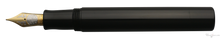 Load image into Gallery viewer, Danitrio Tame-Nuri in Black on Sho-Genkai Fountain Pen Open