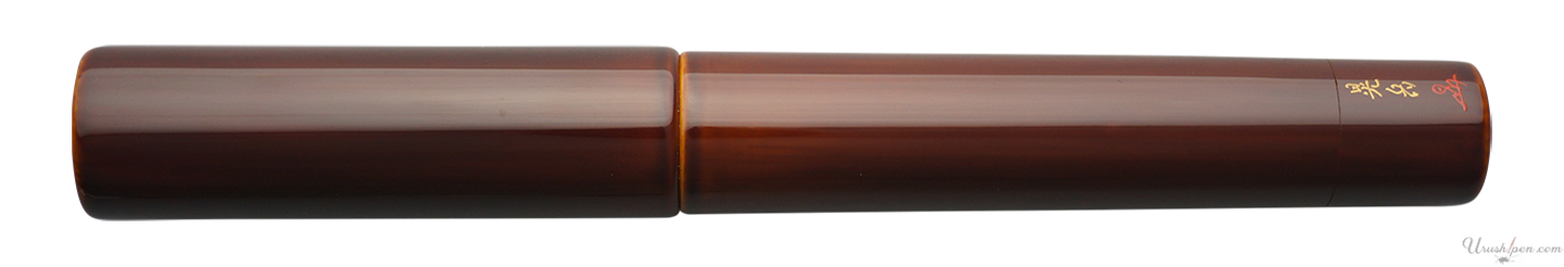 Danitrio Tame-nuri in Yellow on Sho-Genkai Fountain Pen