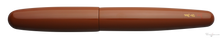 Load image into Gallery viewer, Danitrio Tame-nuri in Orange on Mikado Fountain Pen Closed