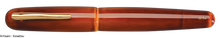 Load image into Gallery viewer, Danitrio Tame-nuri in Yellow on Mikado Fountain Pen Closed Kosetsu