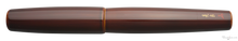 Load image into Gallery viewer, Danitrio Tame-nuri in Yellow on Mikado Flat-Top Fountain Pen Closed