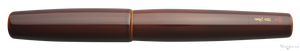 Danitrio Tame-nuri in Yellow on Mikado Flat-Top Fountain Pen Closed