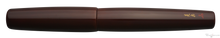 Load image into Gallery viewer, Danitrio Tame-nuri in Purple on Mikado Flat-Top Fountain Pen Closed