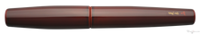 Load image into Gallery viewer, Danitrio Tame-nuri in Red on Mikado Flat-Top Fountain Pen Closed