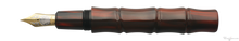 Load image into Gallery viewer, Danitrio Tame-nuri in Dark Red Streaks on Bamboo Story Fountain Pen