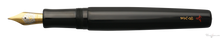 Load image into Gallery viewer, Danitrio Tame-nuri in Black on Hakkaku Fountain Pen