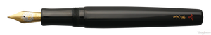 Danitrio Tame-nuri in Black on Hakkaku Fountain Pen