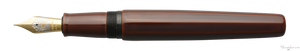 Danitrio Tame-nuri in Red on Hakkaku Fountain Pen