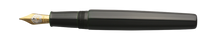 Load image into Gallery viewer, Danitrio Tame-Nuri in Blue Green on Hakkaku Fountain Pen