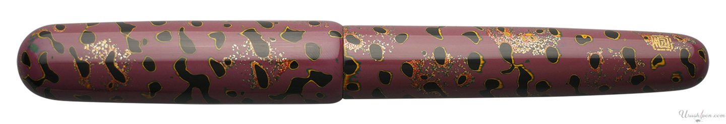 Danitrio Tsugaru-nuri Kara-nuri in Purple on Takumi Fountain Pen
