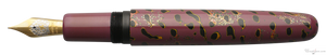 Danitrio Tsugaru-nuri Kara-nuri in Purple on Takumi Fountain Pen