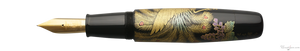 Danitrio Chinkin Peacock Maki-E on Yokozuna Fountain Pen