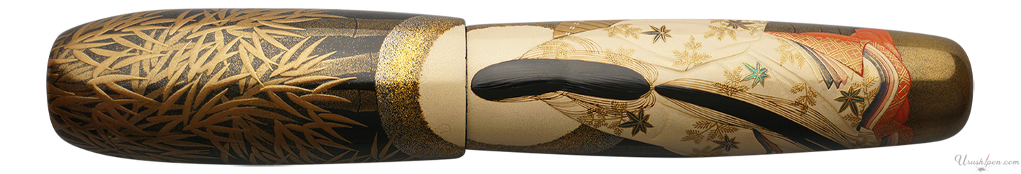 Danitrio Kaguya-hime (Princess from the Moon) Maki-E on Yokozuna Fountain Pen
