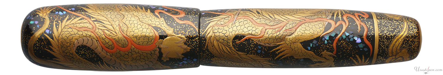 Danitrio Double Dragons Maki-E on Yokozuna Fountain Pen