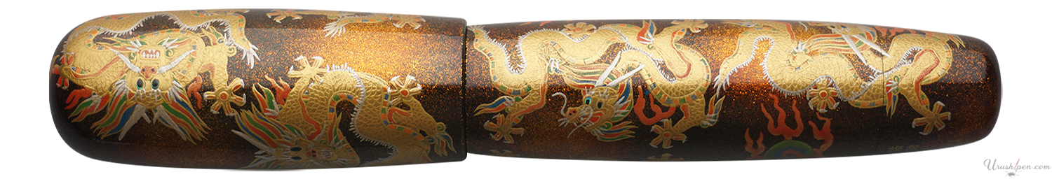 Danitrio Kuzuryu 9 Dragons Maki-E on Yokozuna Fountain Pen