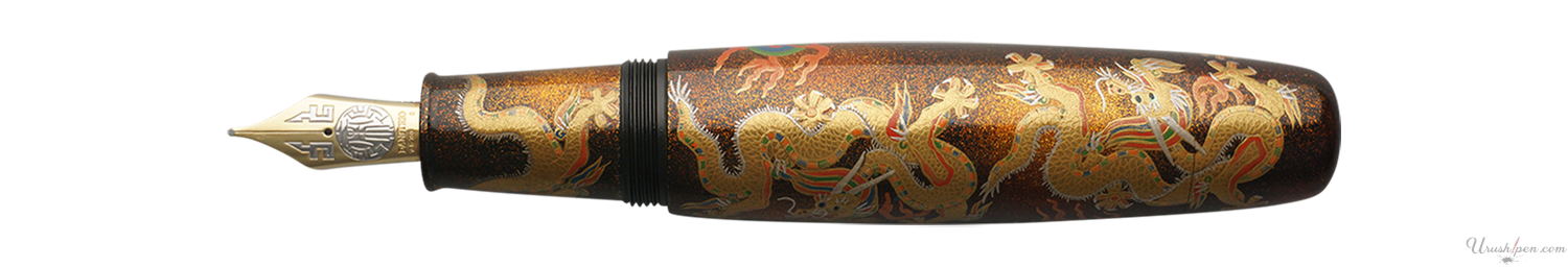 Danitrio Kuzuryu 9 Dragons Maki-E on Yokozuna Fountain Pen