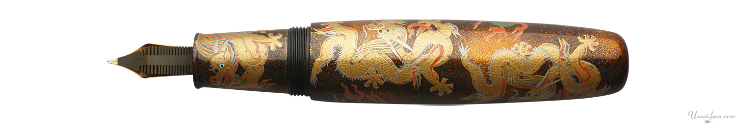 Danitrio Kuzuryu 9 Dragons Maki-E on Yokozuna Fountain Pen