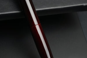 ShiZen Kagayaki Aka Tame-nuri on Ranga M5 Fountain Pen