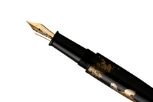 Load image into Gallery viewer, ShiZen Two Swimming Turtles on Ranga M5 Fountain Pen