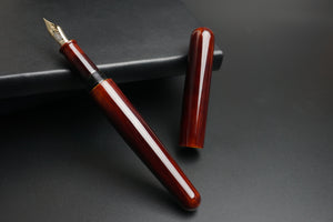 ShiZen Tanoshi Kiiro Tame-nuri on Ranga M5 Fountain Pen