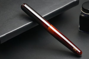 ShiZen Tanoshi Kiiro Tame-nuri on Ranga M4C Fountain Pen